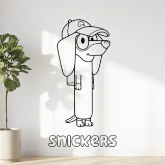 sticker autocollant Bluey héro 9 46NTM