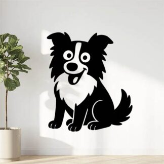Sticker autocollant Chien border collie rigolo décoration decostickerstore - 4ICRN2