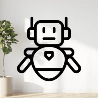 sticker autocollant Robot héro 10 4IVMN