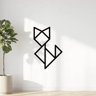 sticker autocollant animaux renard origami 2 4IYOA