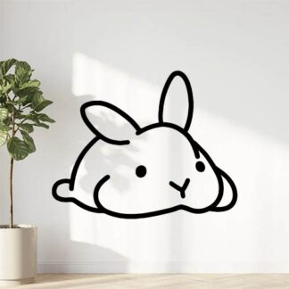 sticker autocollant animaux lapin 1 4PGZA