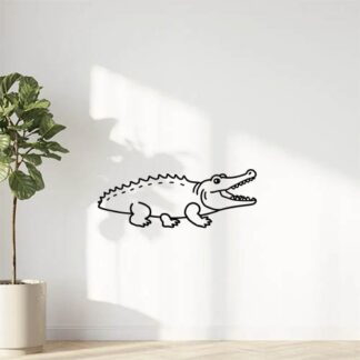 sticker autocollant crocodile animaux 1 4QSEU