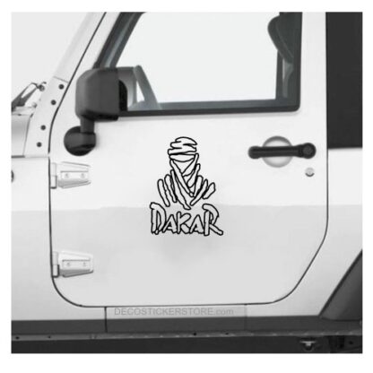 Sticker Autocollant touareg dakar 4X4  4X427