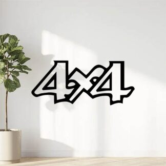 Sticker Autocollant contour 4X4  4X432