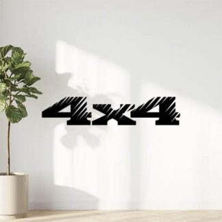 Sticker Autocollant  4X4  4X433