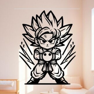 sticker autocollant manga dragon-ball 1 52QT8