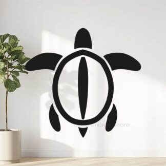 Sticker autocollant tortue simple