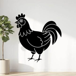 sticker autocollant animaux oiseau poule 3 5SBMB