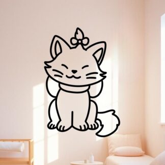 sticker autocollant animaux chat 2 62WM6