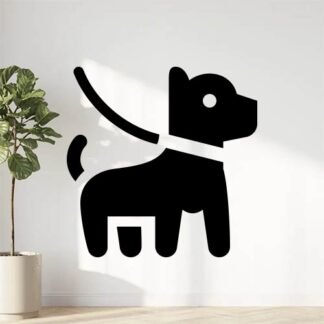 sticker autocollant animaux chien 6CKSH
