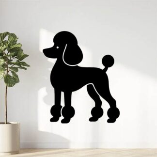 Sticker autocollant Poodle 🐩 décoration decostickerstore - 6YVH5I