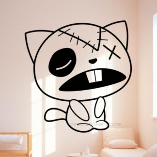 Sticker autocollant chat