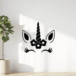 Sticker autocollant licorne 5