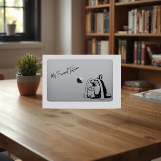 Sticker MacBook Totoro Triste