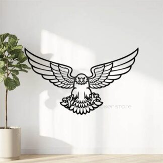 Sticker autocollant aigle