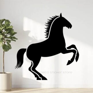 Sticker autocollant cheval