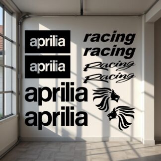 kit Stickers moto Aprilia racing 2
