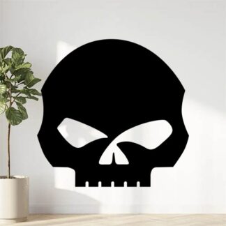 Sticker  pour votre moto crâne 2