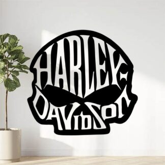 Sticker  pour votre moto crâne