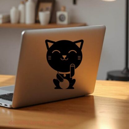 Sticker autocollant  chat