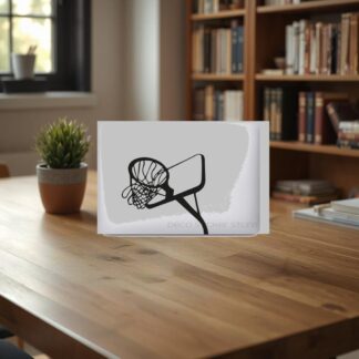 Autocollant  Sticker MacBook panier de basket