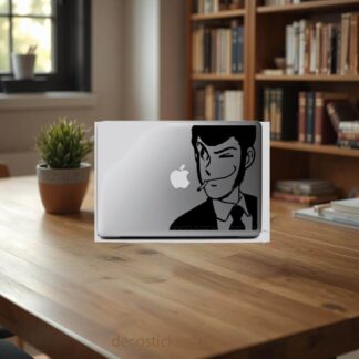 Stickers autocollant LUPIN III  macbook
