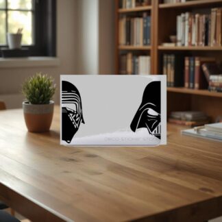 Sticker autocollant  Dark Vador et Kylo Ren pour MacBook