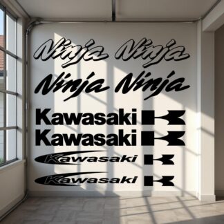 kit Stickers autocollant moto Kawasaki ninja