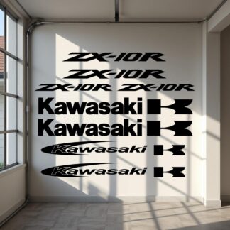 kit Stickers autocollant moto Kawasaki ZX 10R