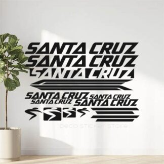 Kit stickers vélo mountain bike Santa Cruz