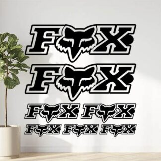 Kit sticker autocollants Fox