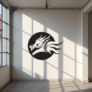 Sticker autocollant Dragon
