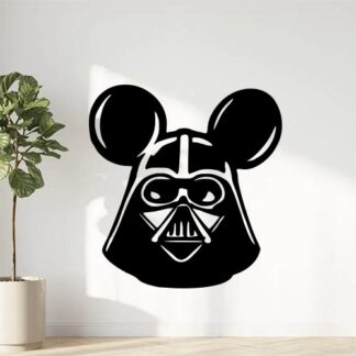 Sticker autocollant Mickey Dark vador
