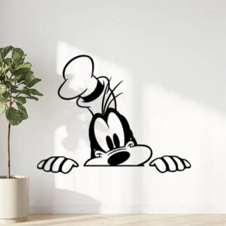 Sticker autocollant Dingo Goofy Disney