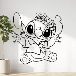Sticker autocollant Stitch aloha