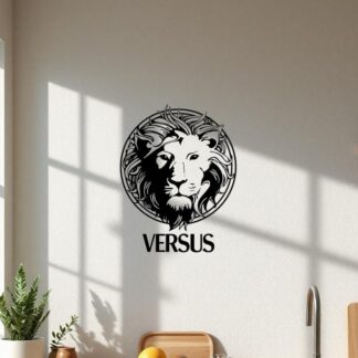 Sticker autocollant Logo Versace lion