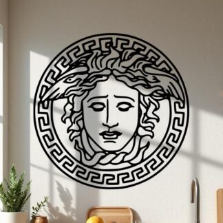 Sticker autocollant Logo Versace Minerve origin