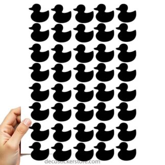 40 gommettes adhésives autocollantes canards taille et couleur au choix