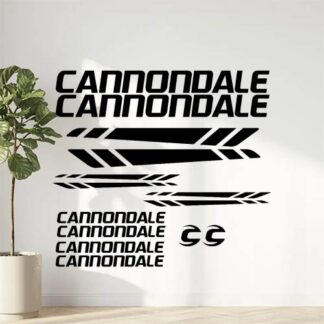 Kit stickers vélo mountain bike Cannondale modèle 2