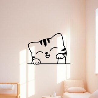 Sticker autocollant chaton mignon ❤️