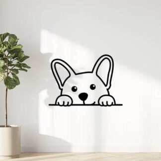 Sticker autocollant chien Gorki  mignon ❤️