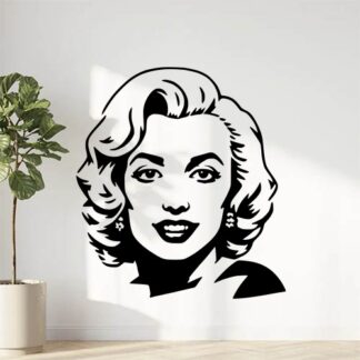 sticker autocollant célébrité Marilyn Monroe 1 8EKYH