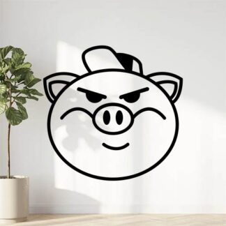 sticker autocollant animaux cochon 3 8UIPJ