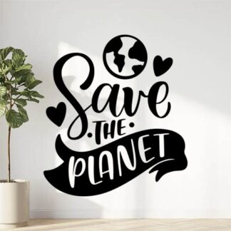 sticker autocollant citation écologie 6 9ESKD