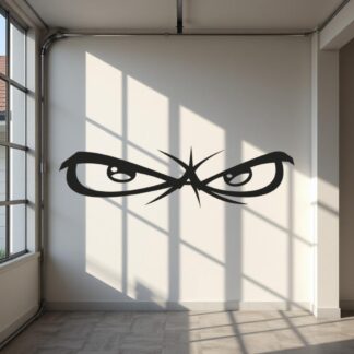 Sticker Autocollant no fear yeux