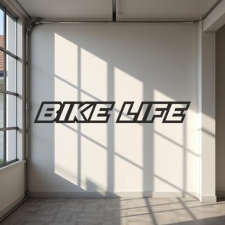 Sticker Autocollant  moto BIKE LIFE