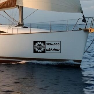 Sticker Autocollant bombardier nautique AB87328