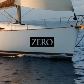 Sticker Autocollant  zero nautique AD87311