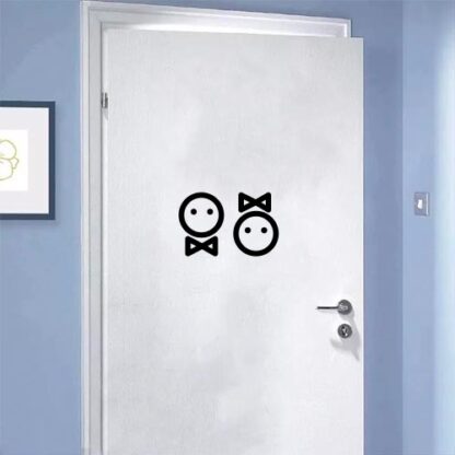 sticker autocollant pictogramme wc 3 AGOKH