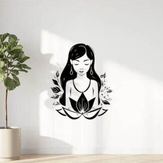 Sticker Autocollant lotus fleur AH87292